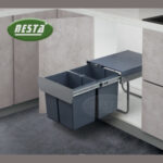 PULL OUT WASTE BIN ACCESSORIES AND PANTRIES NESTA