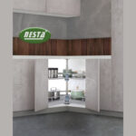 REVOLVING CORNER BASKET ACCESSORIES AND PANTRIES NESTA