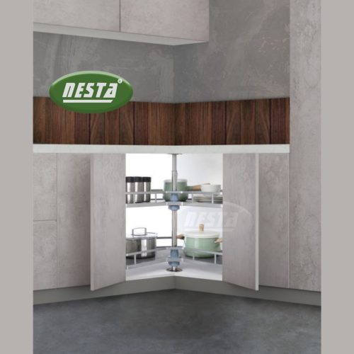 REVOLVING CORNER BASKET ACCESSORIES AND PANTRIES NESTA