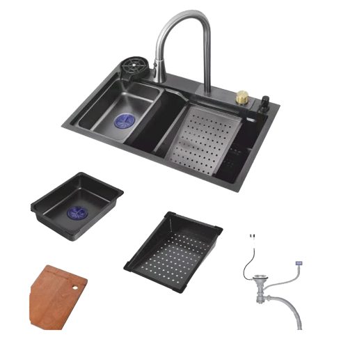 BLACK SMART SINK NESTA