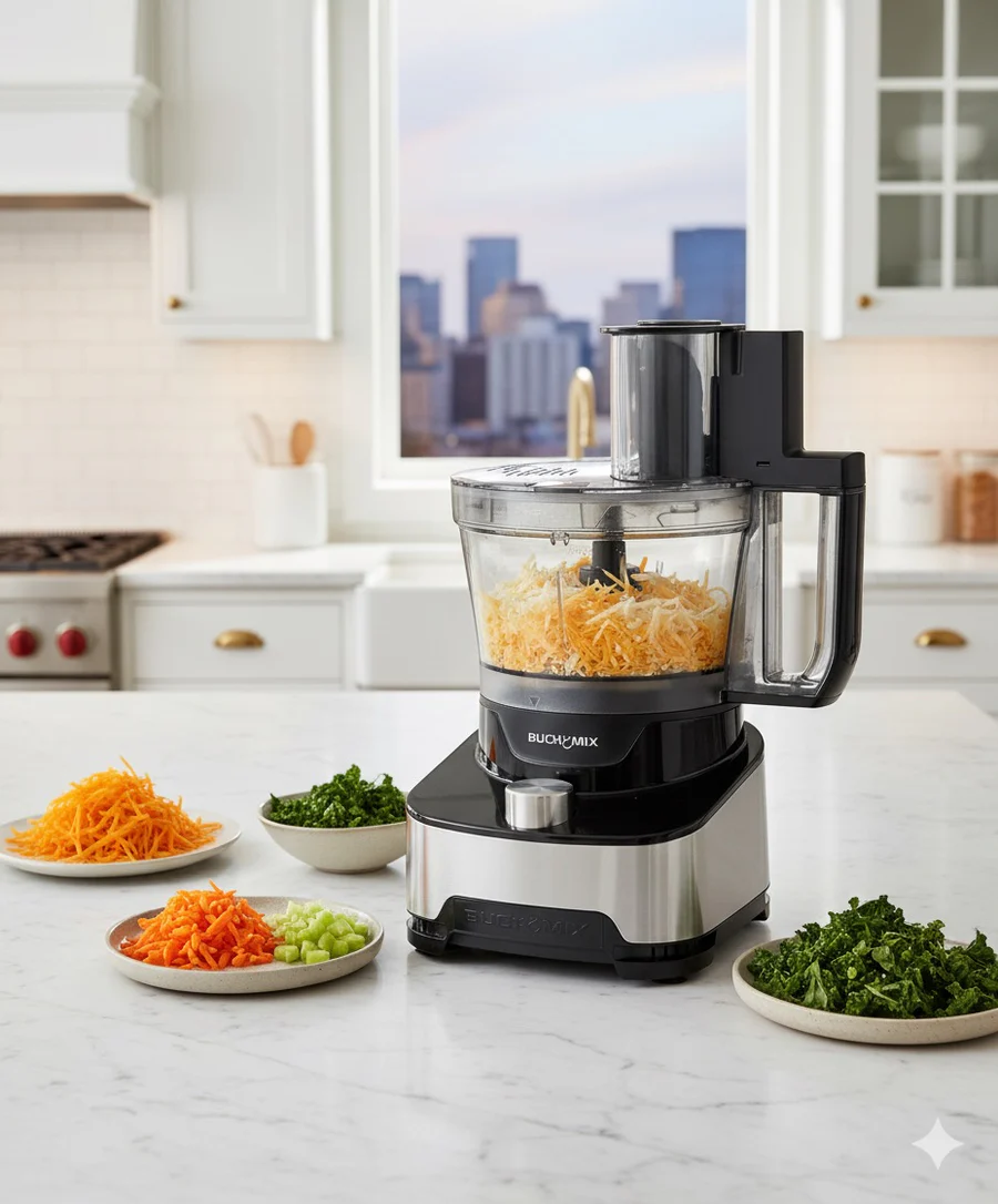 14-CUP Multifunction Pro Food Processor With Unbreakable Bowl (2025 UPGRADE) - Image 5