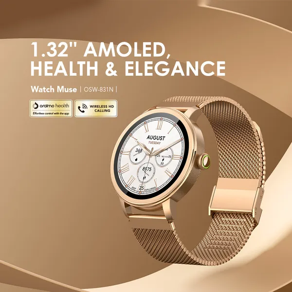 oraimo Watch Muse 1.32? AMOLED IP68 Smart Watch - Image 2
