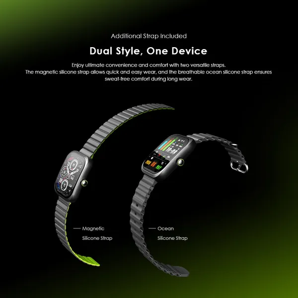 oraimo Watch Nova N 2.04''AMOLED 2.5D Smart Watch - Image 7