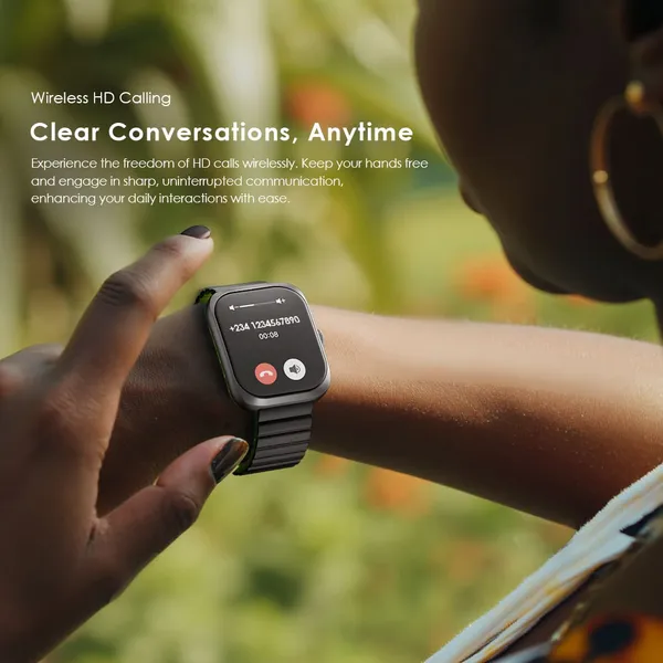 oraimo Watch Nova N 2.04''AMOLED 2.5D Smart Watch - Image 10
